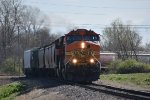 BNSF Grain Train in Sauget IL